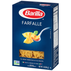 BARILLA PASTA BOW TIE BOX 