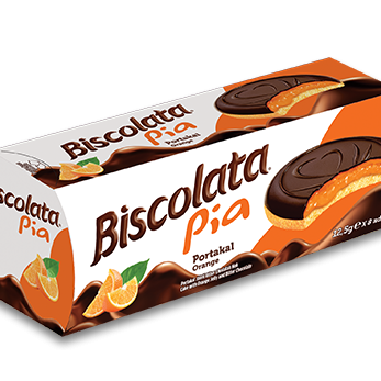 BISCOLATA PIA DARK CHOCOLATE CAKE WITH ORANGE JELLY