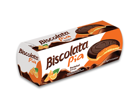 BISCOLATA PIA DARK CHOCOLATE CAKE WITH ORANGE JELLY