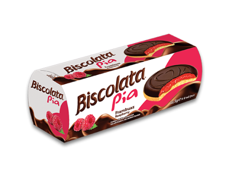BISCOLATA PIA RASPBERRY JELLY DARK CHOCOLATE CAKE
