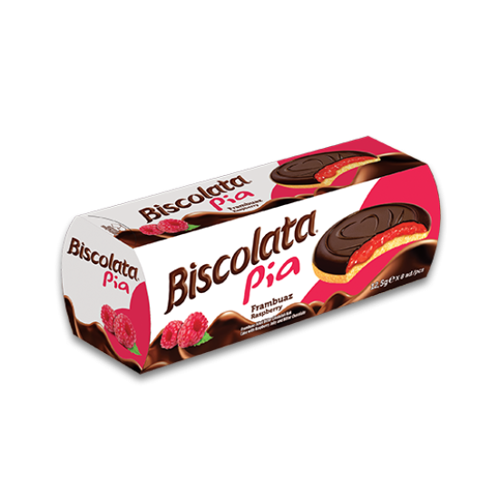 BISCOLATA PIA RASPBERRY JELLY DARK CHOCOLATE CAKE 