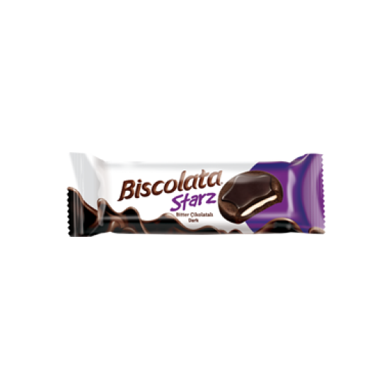 BISCOLATA STARZ BITTER COATED BISCUIT WITH MILK CREAM