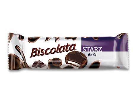BISCOLATA STARZ BITTER COATED BISCUIT WITH MILK CREAM