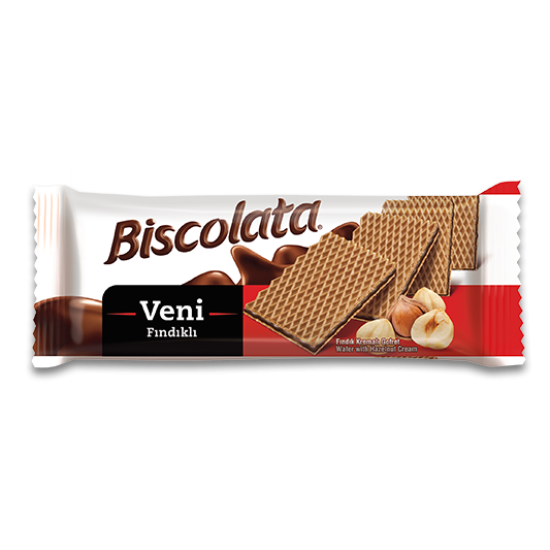 BISCOLATA VENI HAZELNUT CREAM WAFER