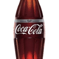 COCA COLA SUGAR FREE GLASS BOTTLE
