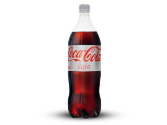 COCA COLA LIGHT PLASTIC BOTTLE
