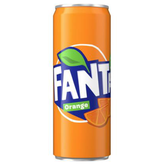 FANTA ORANGE FLAVORED SODA (CAN)