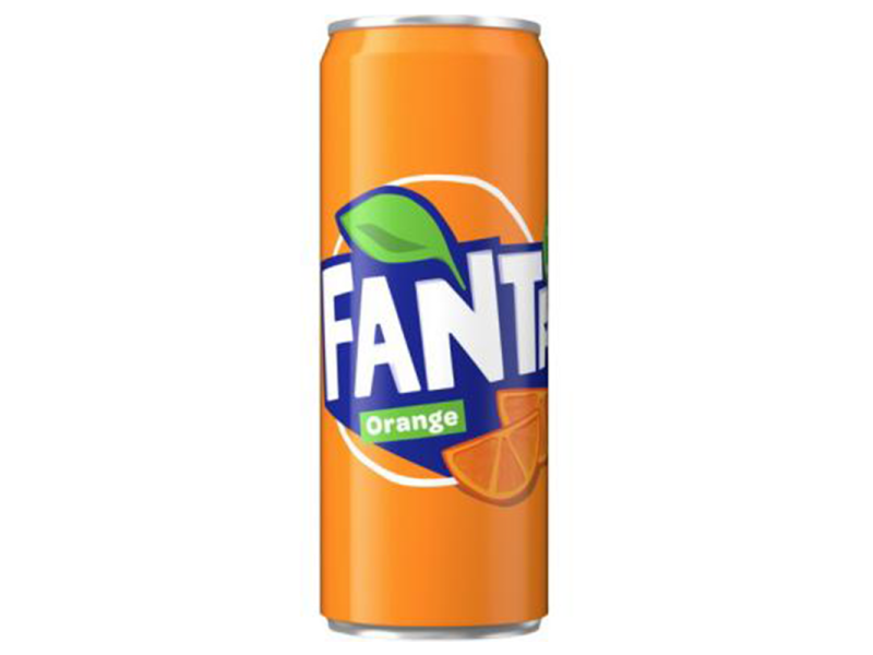 FANTA ORANGE FLAVORED SODA (CAN)