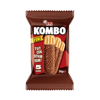 ETİ KOMBO COCONUT AND CHOCOLATE COATED BISCUITS
