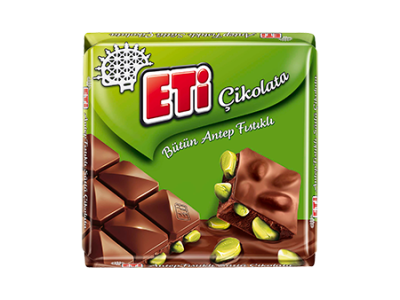 ETİ CHOCOLATE WITH WHOLE PISTACHIO