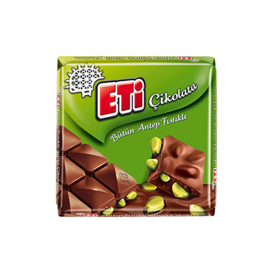 ETİ CHOCOLATE WITH WHOLE PISTACHIO 