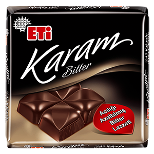 ETİ KARAM 45% COCOA WITH BITTER CHOCOLATE