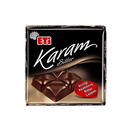 ETİ KARAM 45% COCOA WITH BITTER CHOCOLATE 