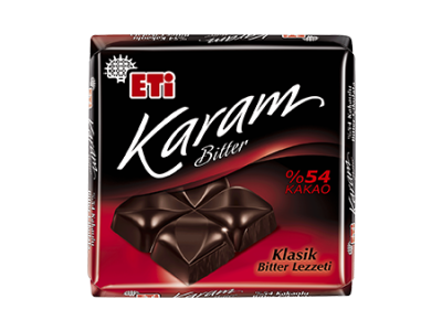 ETİ KARAM BITTER CHOCOLATE WITH 54% COCOA