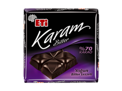ETİ KARAM BITTER CHOCOLATE WITH 70% COCOA