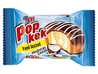 ETİ POPKEK COCOA COATED CAKE WITH COCONUT SAUCE