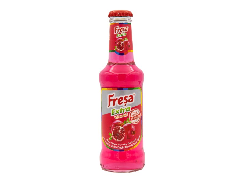 FREŞA EXTRA POMEGRANATE FLAVORED NATURAL RICH CARBONATED