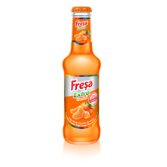 FREŞA EXTRA MANDARIN FLAVORED NATURAL MINERAL RICH CARBONATED 