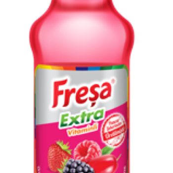 FREŞA MINERAL RICH CARBONATED DRINK WITH EXTRA FOREST FRUIT FLAVOR