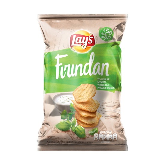 LAYS FROM THE OVEN YOGHURT&SEASSONAL GREENS 