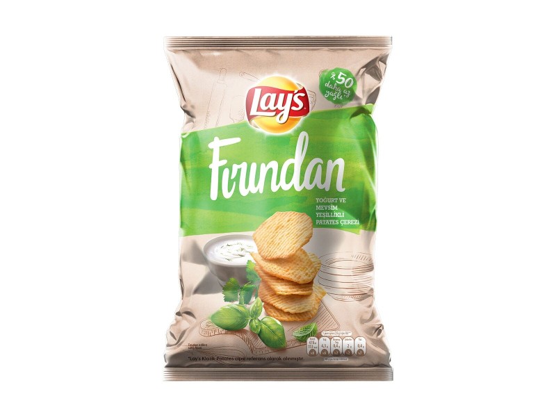 LAYS FROM THE OVEN YOGHURT&SEASSONAL GREENS