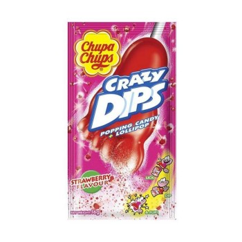 CHUPA CHUPS CRAZY DIPS STRAWBERRY CANDY