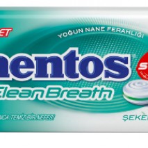 MENTOS 2 HOURS CLEAN BREATH METAL CANDY INTENSIVE MINT CANDY