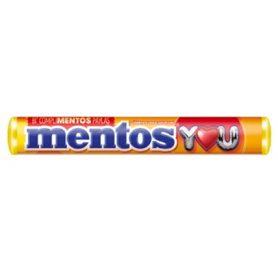 MENTOS STICK STRAWBERRY & BANANA FLAVORED CANDY