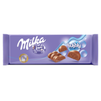 MILKA BUBBLY TABLET CHOCOLATE MILK 80 g