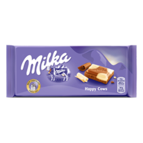 MILKA TABLET CHOCOLATE HAPPY COWS 