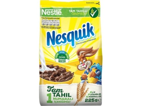 NESTLE NESQUIK COCOA WHEAT AND CORN FLAKES