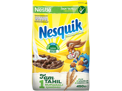 NESTLE NESQUIK COCOA WHEAT AND CORN FLAKES