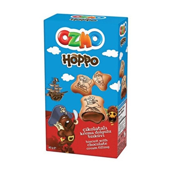 OZMO CHOCOLATE CREAM FILLED BISCUIT