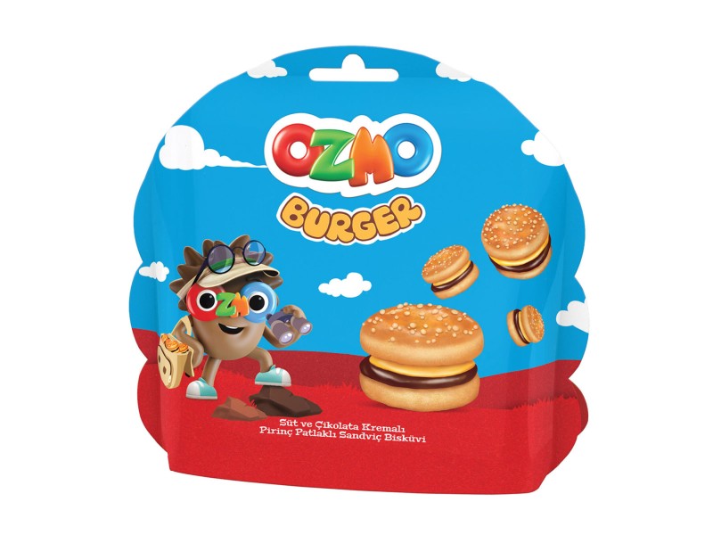 OZMO BURGER SANDWICH BISCUIT WITH CRISPY RICE