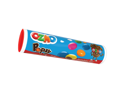 OZMO POPSY COLORED SUGAR COATED MILK DRAGEE