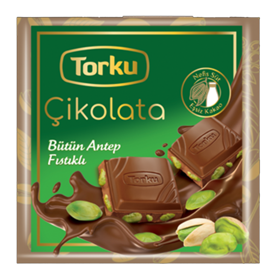 TORKU MILK CHOCOLATE WITH PISTACHIO 