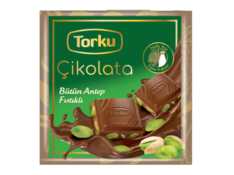 TORKU MILK CHOCOLATE WITH PISTACHIO