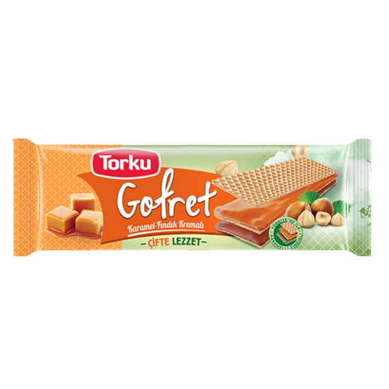 TORKU WAFER CARAMEL-HAZELNUT CREAM 