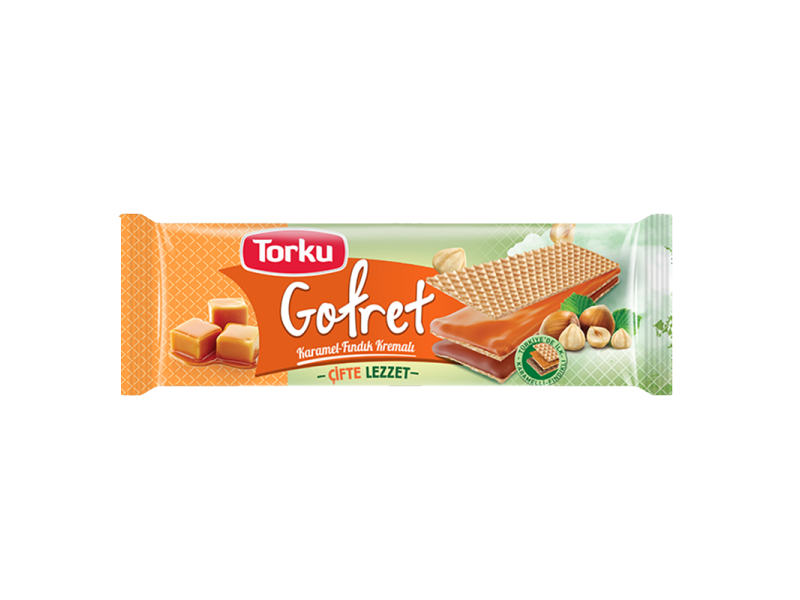TORKU WAFER CARAMEL-HAZELNUT CREAM