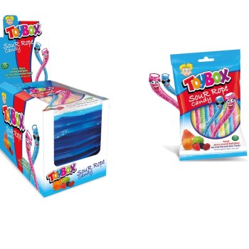 TOYBOX SOFT CANDY SOUR ROPE
