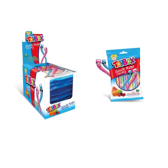 TOYBOX SOFT CANDY SOUR ROPE