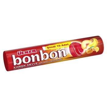 ÜLKER BONBON MIXED FRUIT FLAVORED CANDY