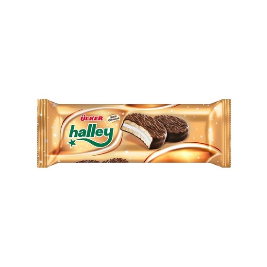 ÜLKER HALLEY CHOCOLATE BISCUITS 