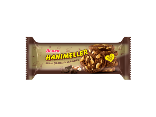 ÜLKER HANIMELLER DARK CHOCOLATE AND HAZELNUT