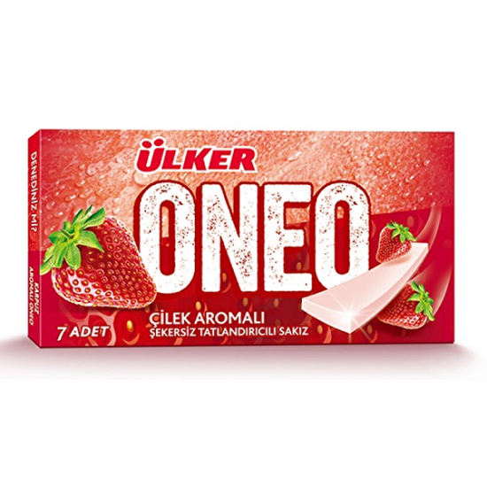 ÜLKER ONEO SLIMS STRAWBERRY GUM 