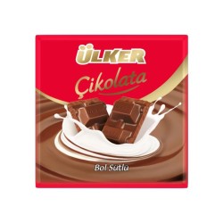 ÜLKER MILK SQUARE CHOCOLATE 