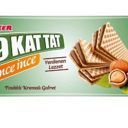ÜLKER 9 KAT TAT İNCE FINE WITH HAZELNUT