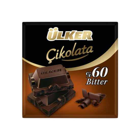 ÜLKER DARK CHOCOLATE SQUARE 