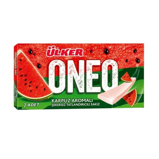 ÜLKER ONEO SLIMS WATERMELON FLAVORED GUM