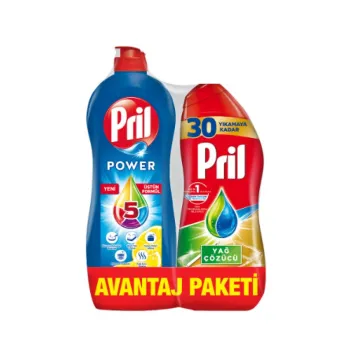 Pril Dishwashing Liquid 653 ml+Oil Dissolve 540 ml